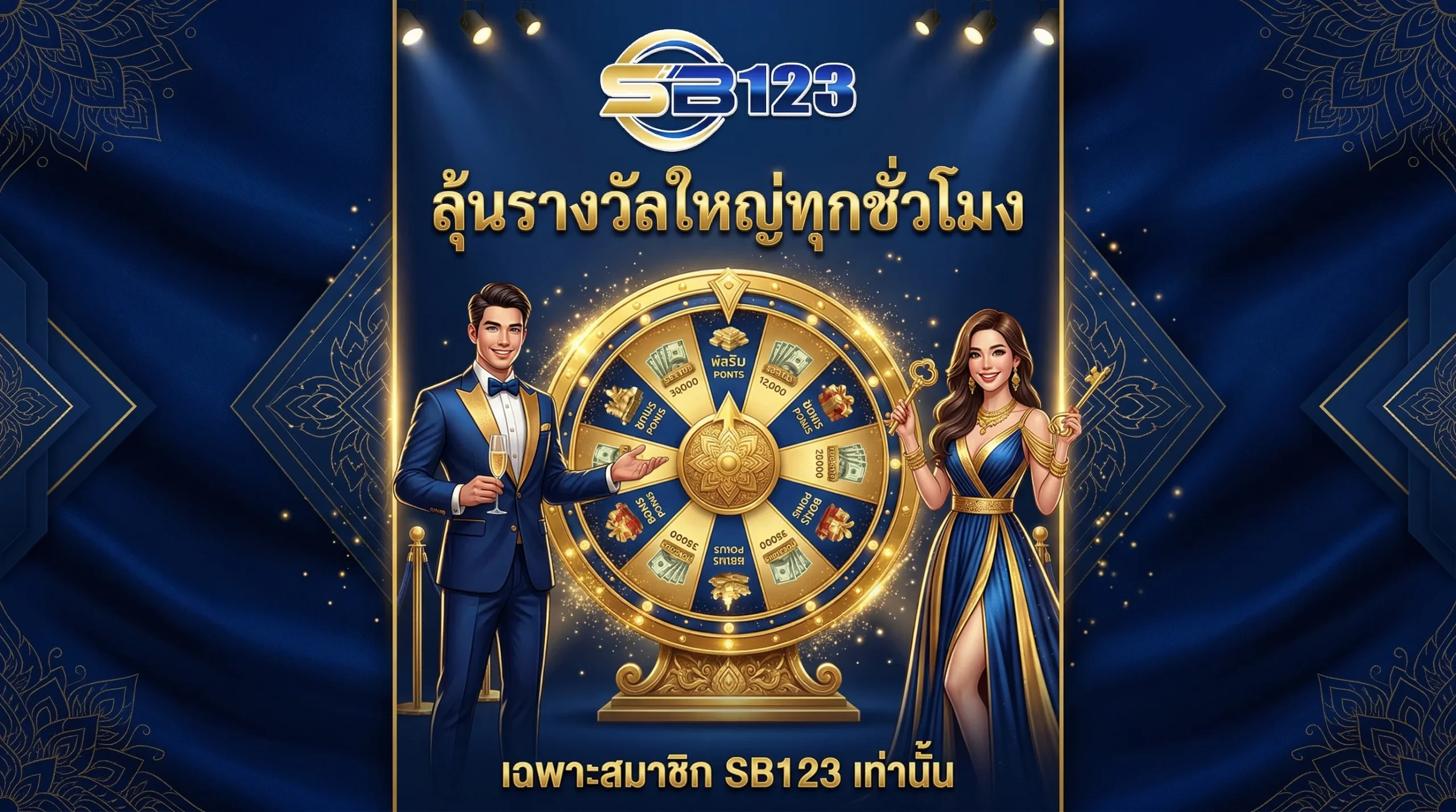 กิจกรรมพิเศษ โปรโมชั่น SB123 ลุ้นรางวัลใหญ่