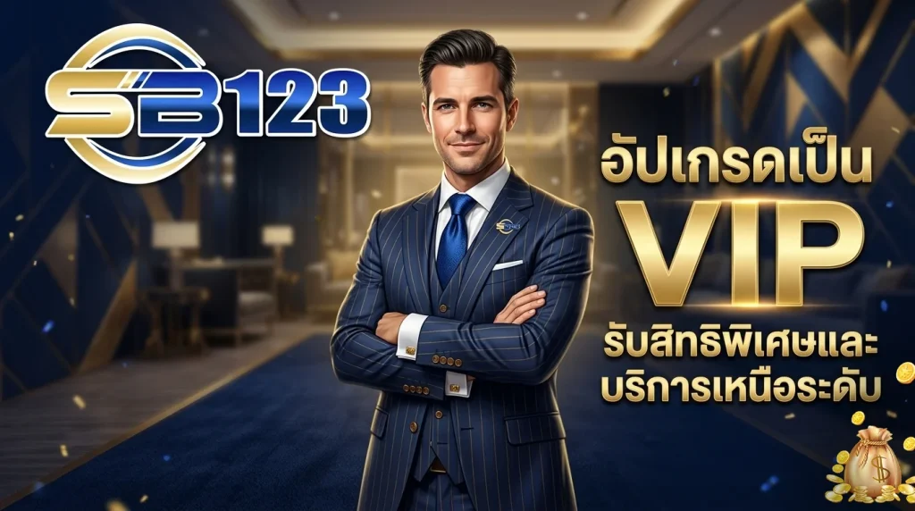 โปรโมชั่น SB123 ระดับ VIP และสิทธิพิเศษเฉพาะสมาชิกคนพิเศษ
