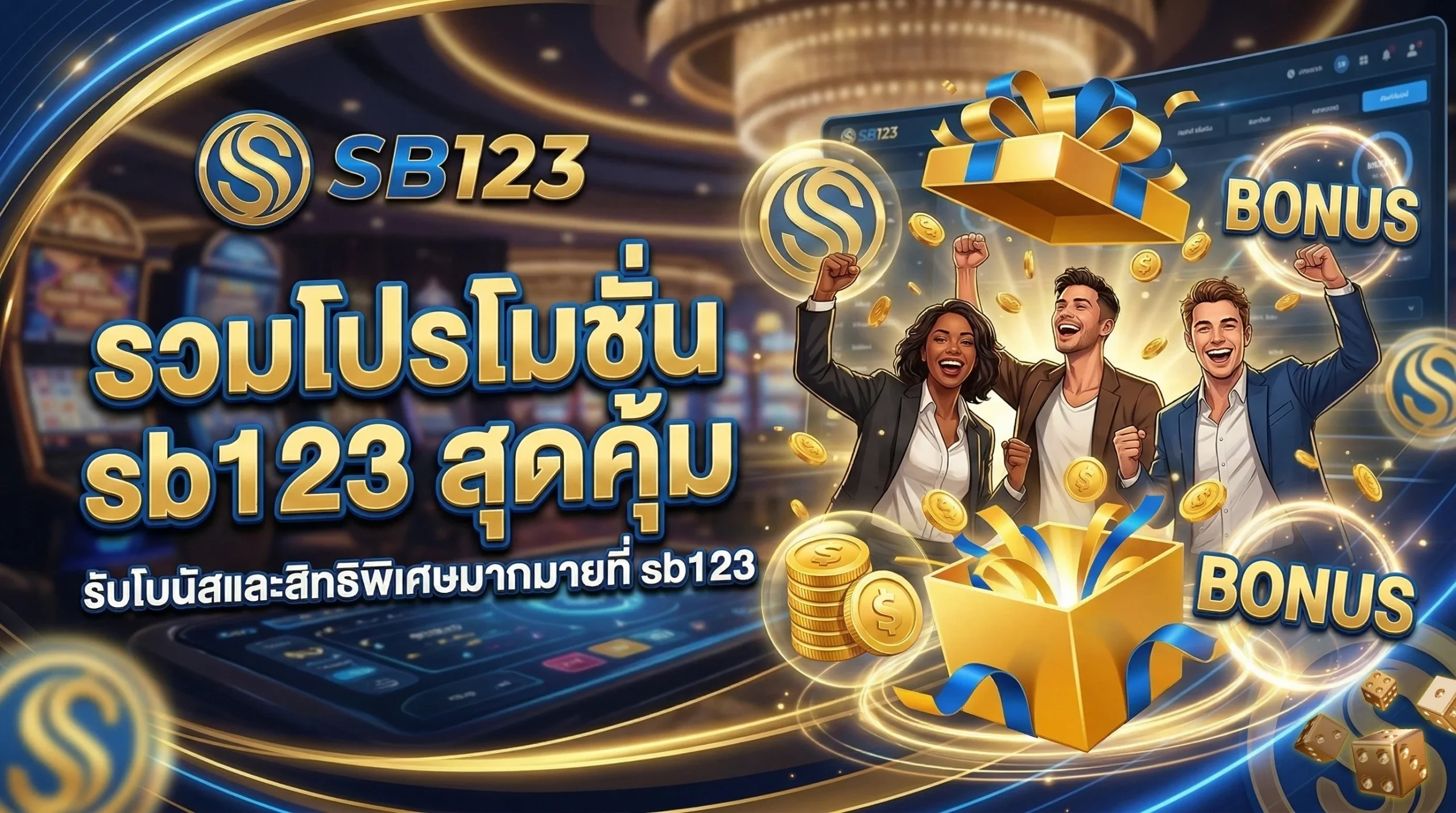 โปรโมชั่นและสิทธิพิเศษจาก เว็บ sb123 ที่นักเดิมพันไม่ควรพลาด