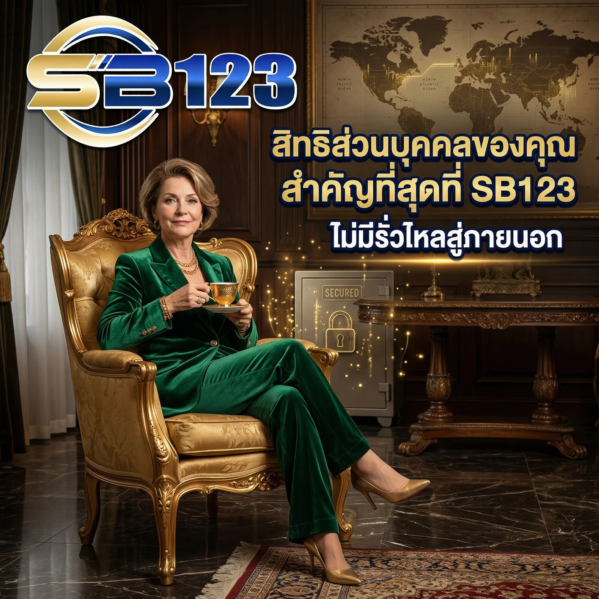 สิทธิส่วนบุคคลของสมาชิก SB123 บาคาร่า ข้อมูลปลอดภัยไม่รั่วไหล