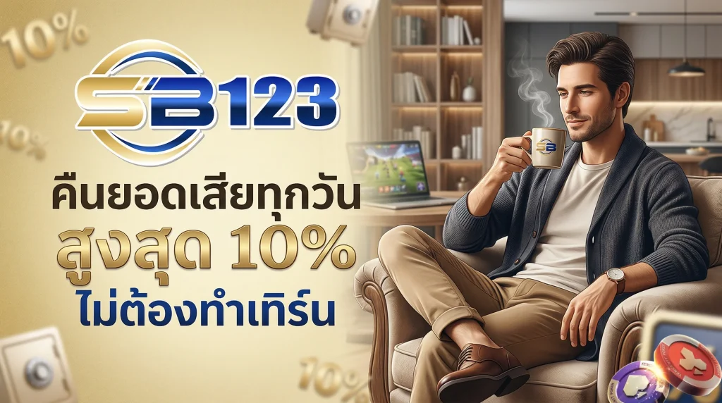 โปรโมชั่น SB123 คืนยอดเสียรายวัน สิทธิประโยชน์สำหรับสมาชิก