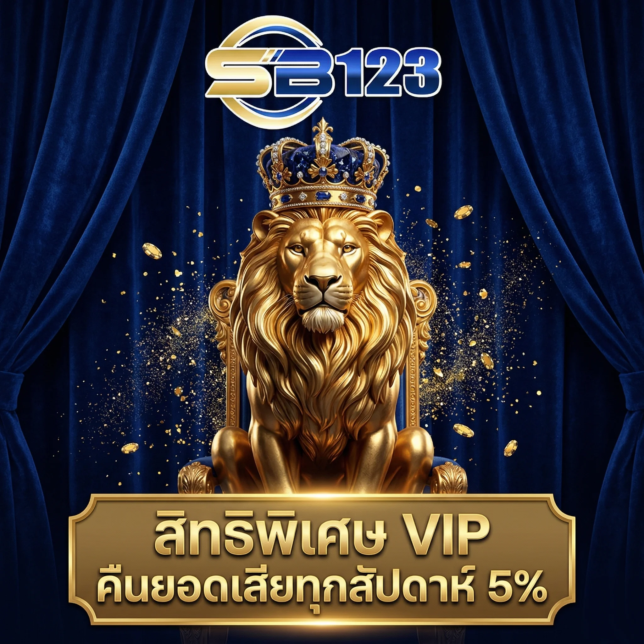สิทธิพิเศษระดับ VIP จาก SB123 สล็อต คืนยอดเสียทุกสัปดาห์ ทางเข้าเล่นสล็อตพรีเมียม