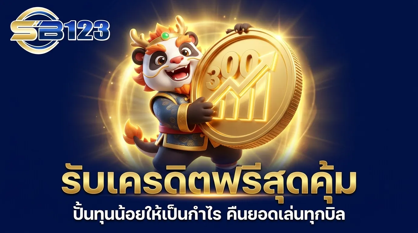 รับเครดิตฟรีสุดคุ้ม ปั้นทุนน้อยให้เป็นกำไร คืนยอดเล่นทุกบิล